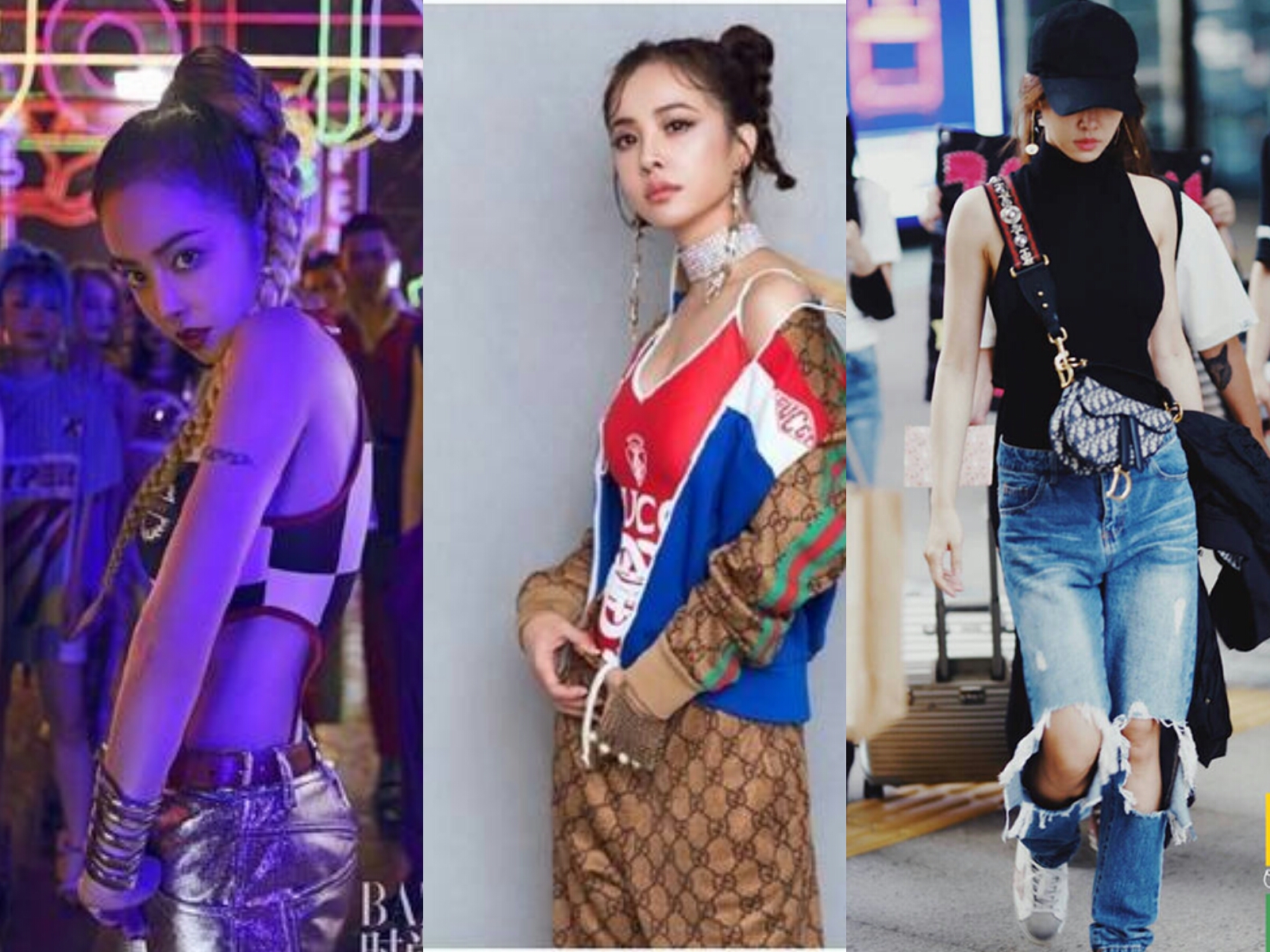 金泰妍最新穿搭,金泰妍和宣美视频