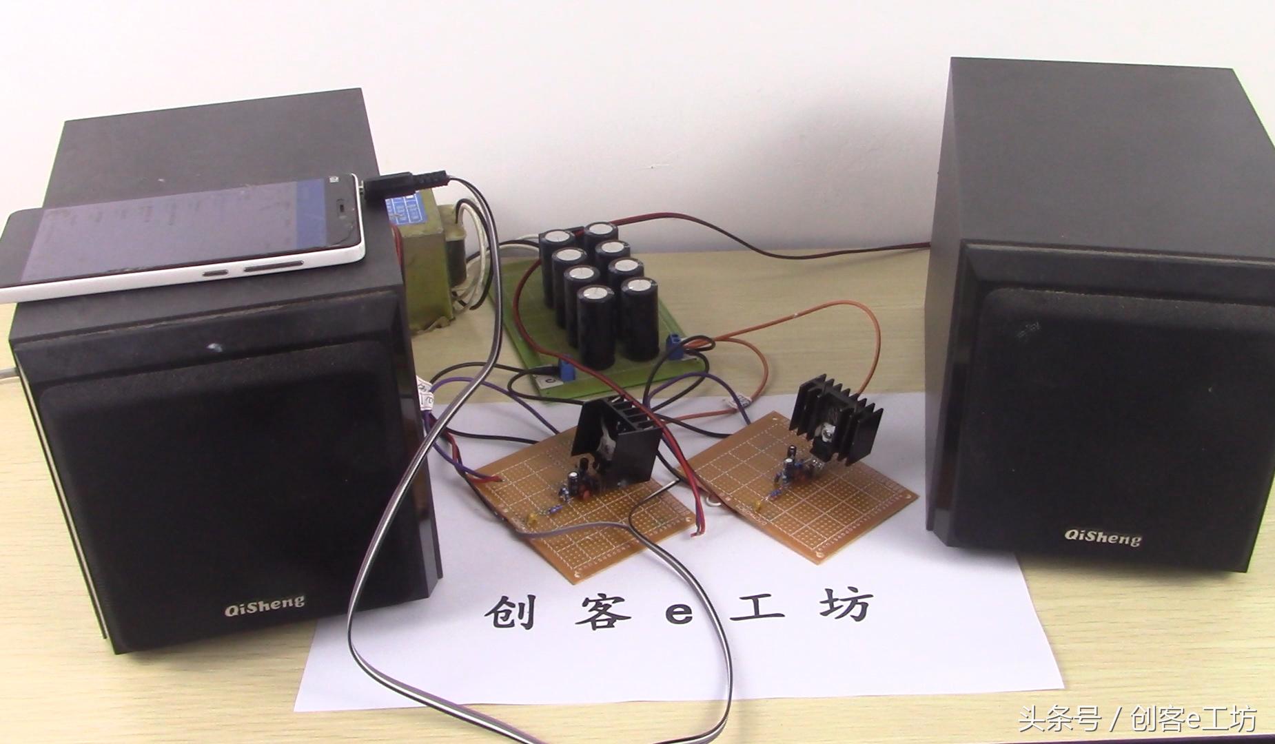 值得diy的功放电路,简单的大功率功放怎么制作