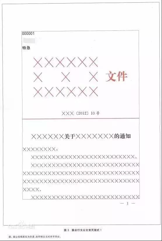 党政机关公文中表格的格式标准,党政机关公文红头格式模板制作