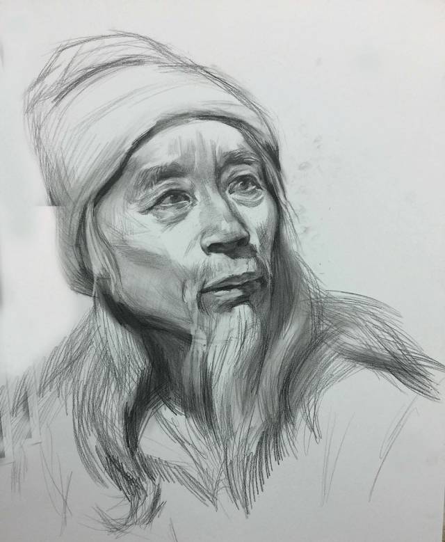 素描人物头像结构解析,素描头像五官塑造
