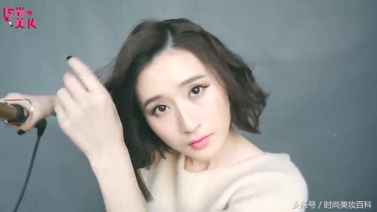 时尚短发打理教程,时尚短发发型修剪教程