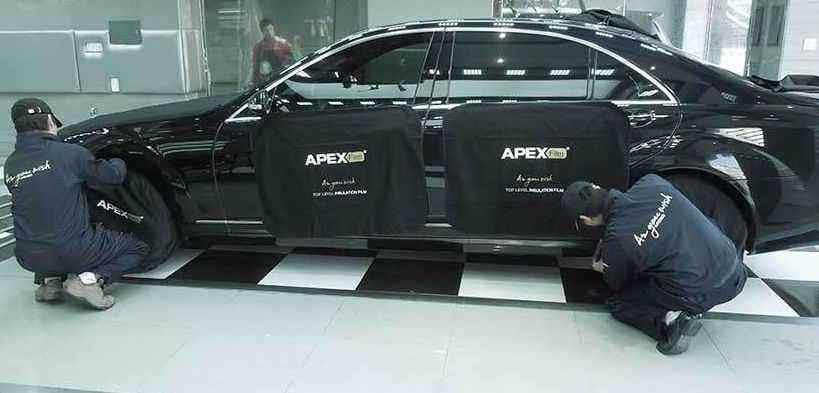 在4s店买的车膜靠谱吗,还在用4s店送的膜吗