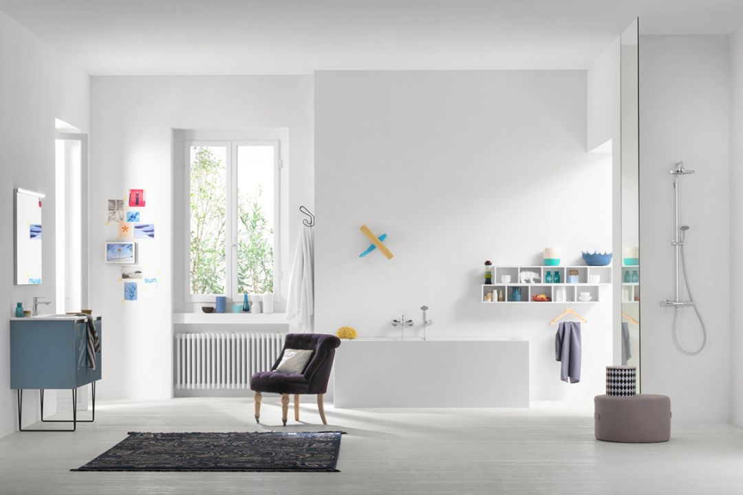 浴缸淋浴房设计,大空间浴缸淋浴房设计