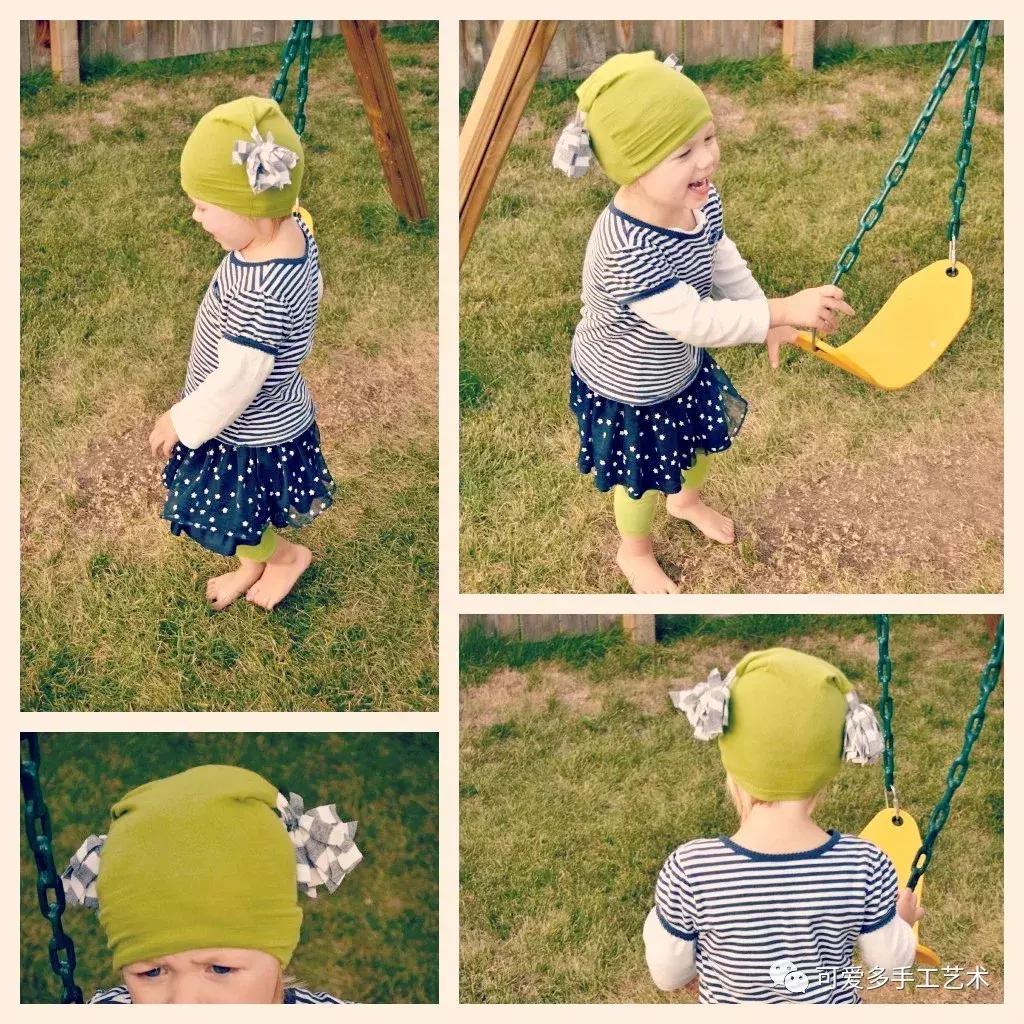 旧衣服妙招变帽子,碎布遮阳帽子的制作方法