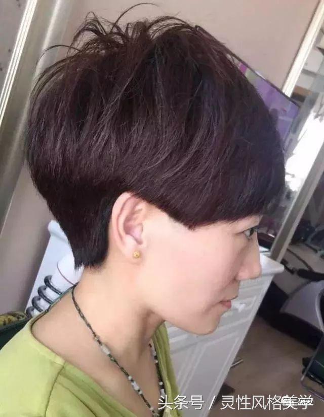 今年最流行的短发超短,最时髦的短发适合圆脸