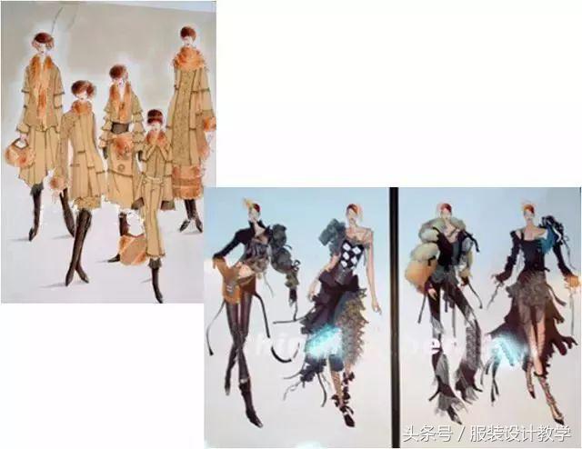 服装画画基础入门教学,怎样学服装画手绘图