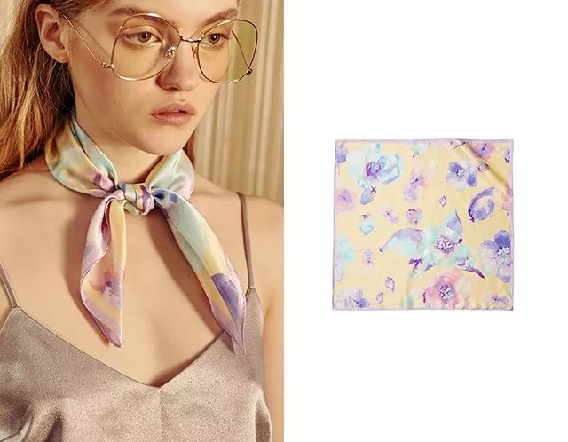 一条丝巾，省下90%的购衣钱