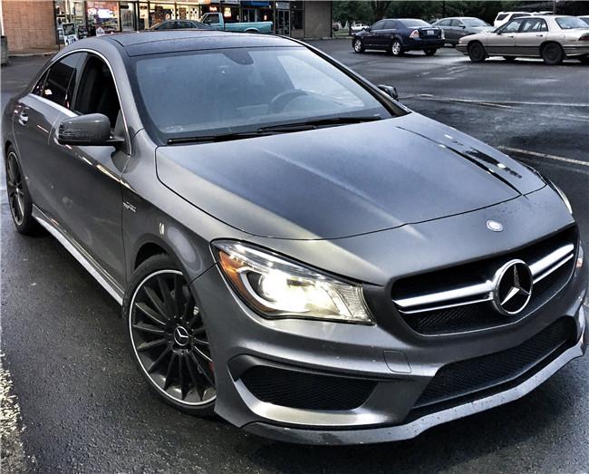 在美国不玩大排量肌肉车，车友将CLA45打造成直线加速利器！