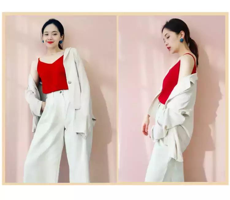 夏季紧致吊带,夏季吊带怎么在秋天穿