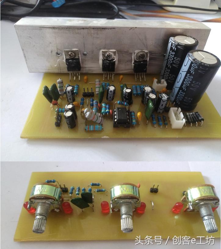 diy功放和品牌功放,重低音音箱制作过程