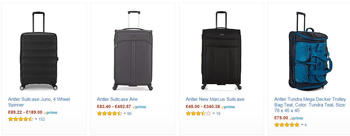 英国线上市场最受欢迎的行李箱包品牌TOP30