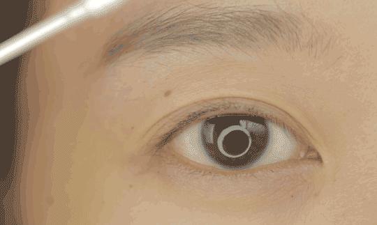 方脸明星舒淇眼线,舒淇蓝色眼妆