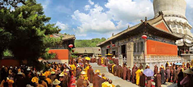 山西太原五台山名寺怎样朝拜,五台山十大名寺在什么位置