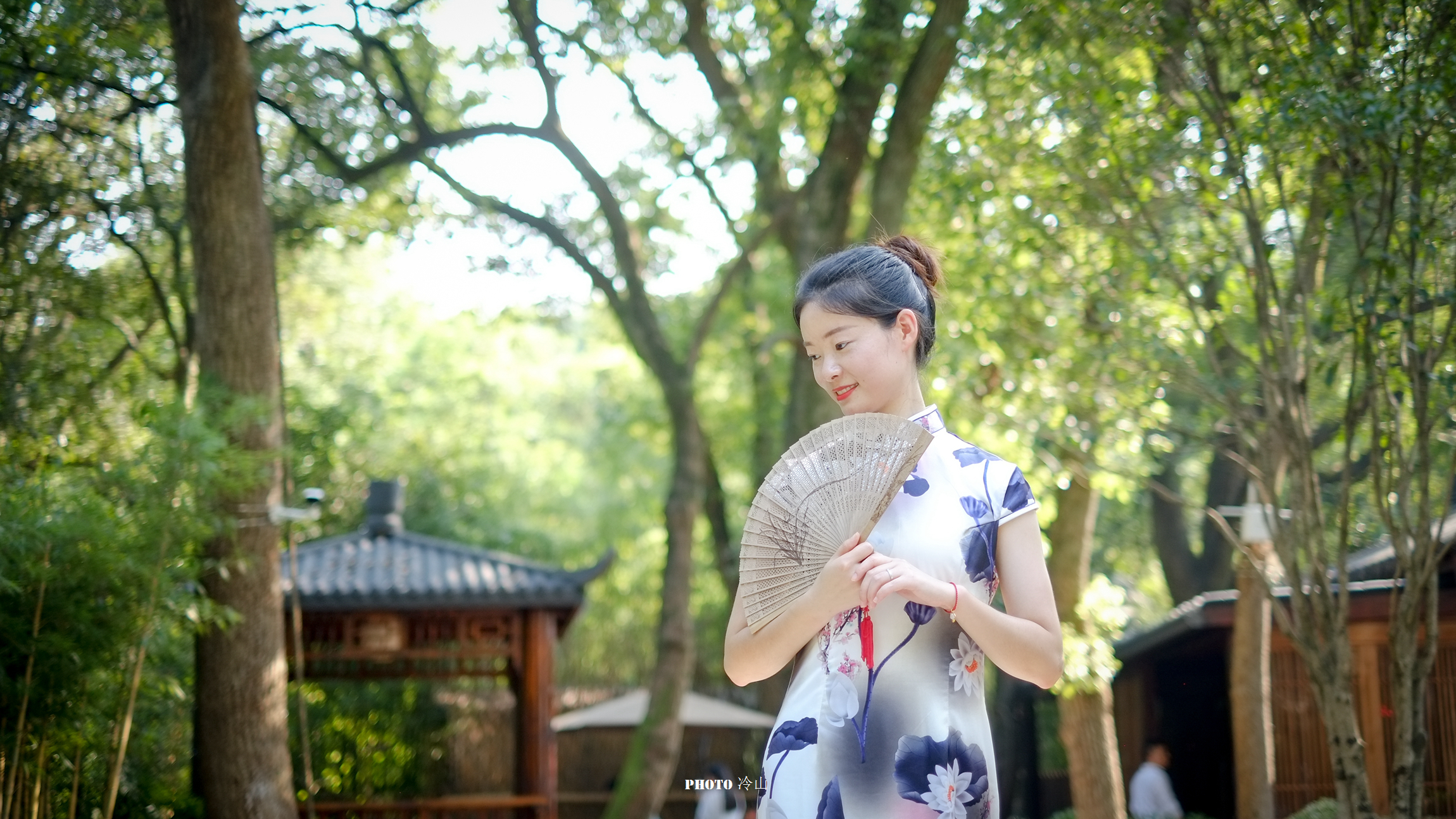 梦溪山庄与旗袍,杭州西湖区梦溪山庄