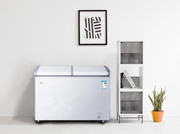 海尔双箱冰柜怎么把冷藏改为冷冻,海尔冷柜冷藏冷冻转换