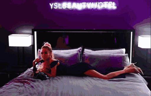 YSL在上海开了家快闪酒店,我们去试了她家新口红!