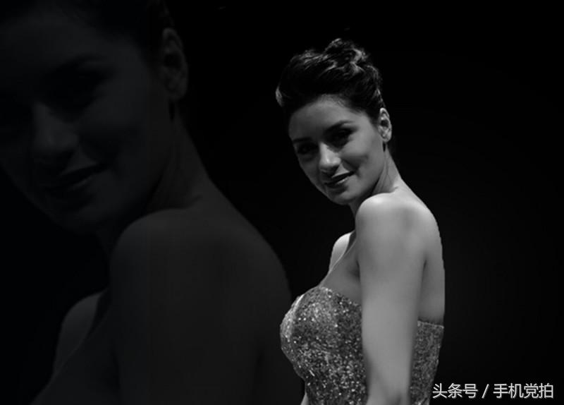 生活照片模板p图,黑白写真照修图