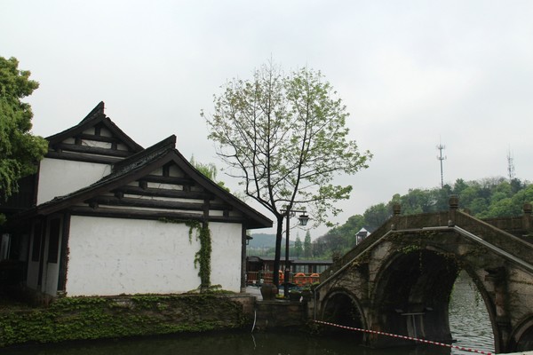 绍兴湖面上的桥,绍兴越城的桥