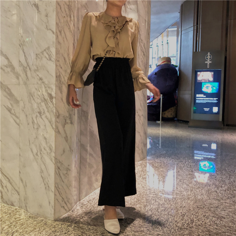 ifashion雪纺长裙,高级感条纹衬衫女装气质收腰显瘦