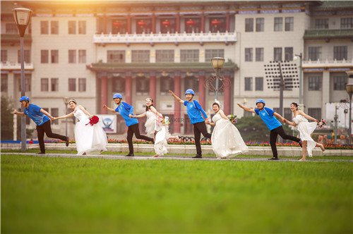 撒狗粮情侣写真,七夕情侣写真婚纱照