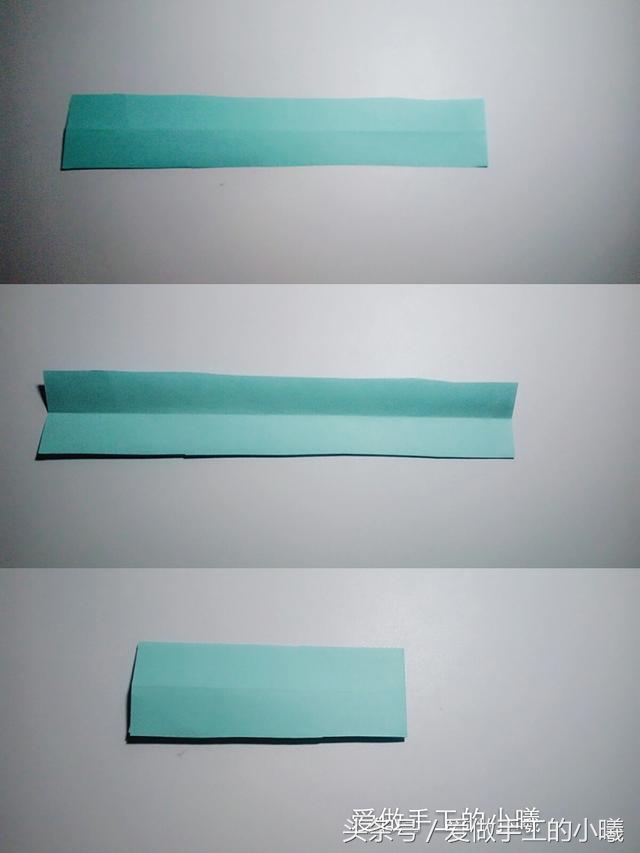 学折蝴蝶结戒指,七夕手工戒指折纸