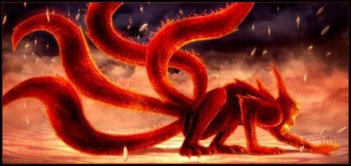 鸣人第2次暴走九尾化,鸣人九尾化暴走与大蛇丸势均力敌