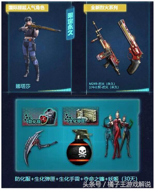 2023年穿越火线周年庆送的武器,穿越火线周年庆套装