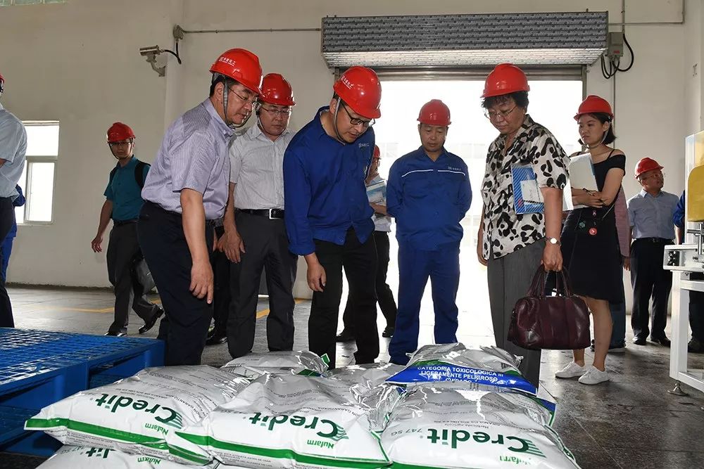 转型升级的排头兵，长江经济带农药调研组点赞华星化工