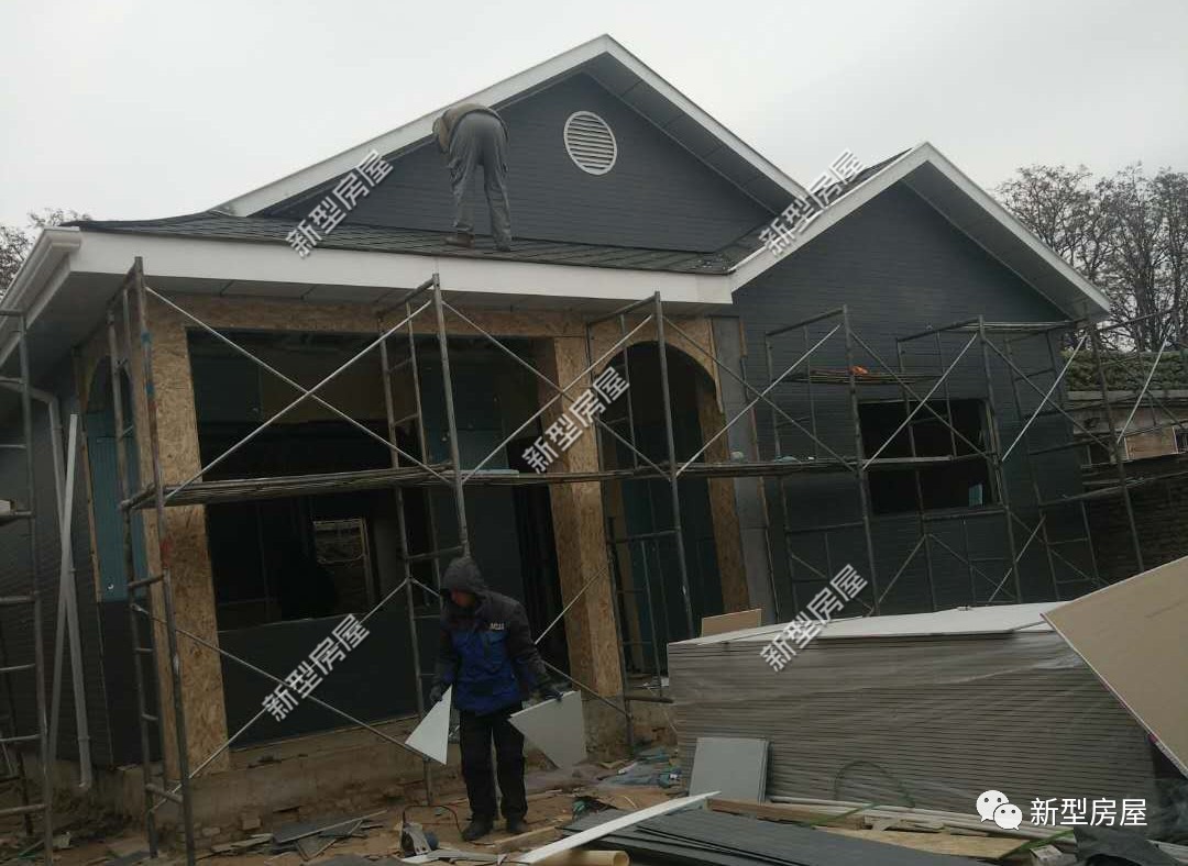 农村建180平的轻钢别墅需多少钱,最新农村新式轻钢别墅