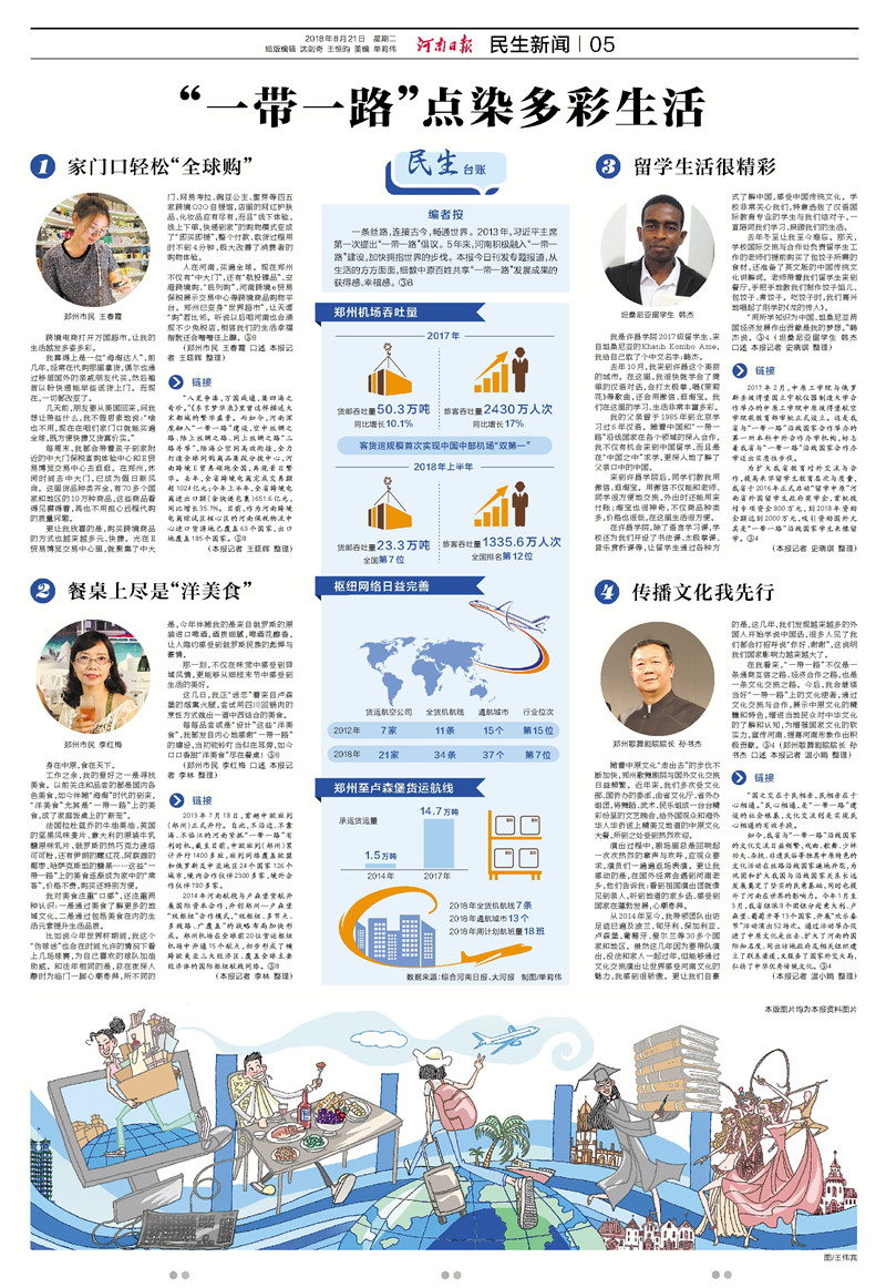 “一带一路”点染多彩生活