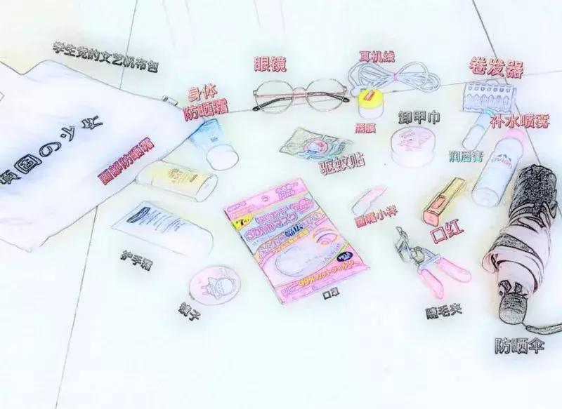 粉丝的包包,粉丝的口红