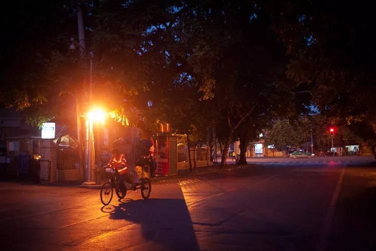 凌晨的北京,凌晨的北京依然忙碌