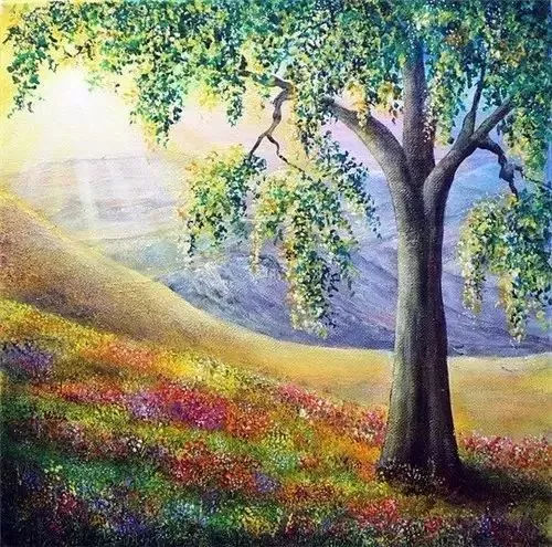 油画丙烯水粉水彩区别,油画丙烯水彩水粉画的区别