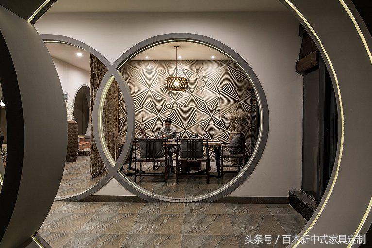 清雅茶室设计效果图,清雅的空间设计