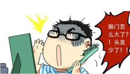 80后已经秃了,防脱发仪是90后最后的倔强