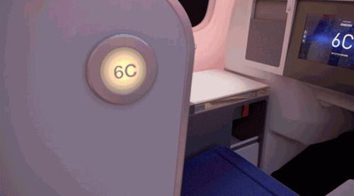 南航波音7879公务舱体验,南航波音787-9公务舱哪个位置好