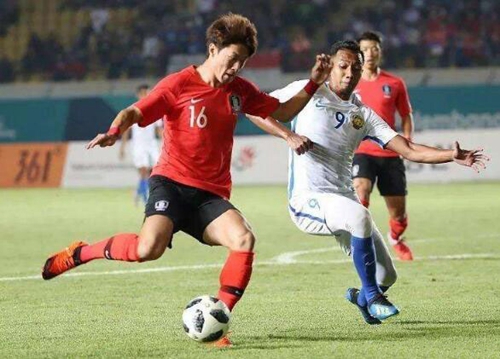 韩国国脚黄义助法甲进球视频,黄义助在韩国的地位