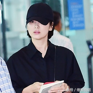 宋慧乔的笑容,宋慧乔的最新机场照