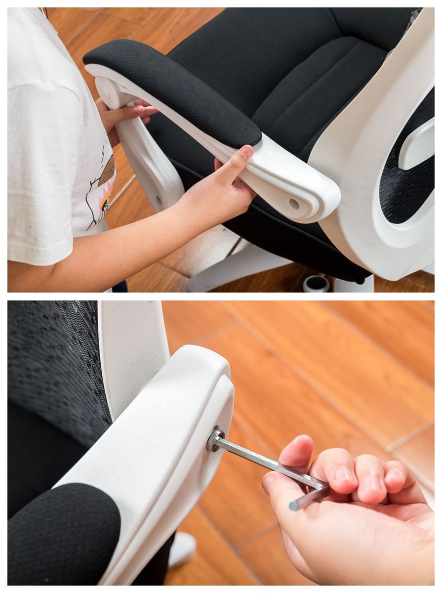 电脑椅评测黑白配,黑白调电脑椅轻灵款真实坐感