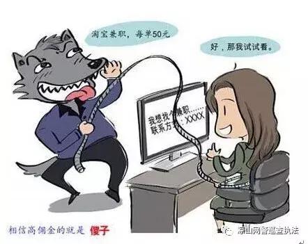 防范电信诈骗——兼职刷单