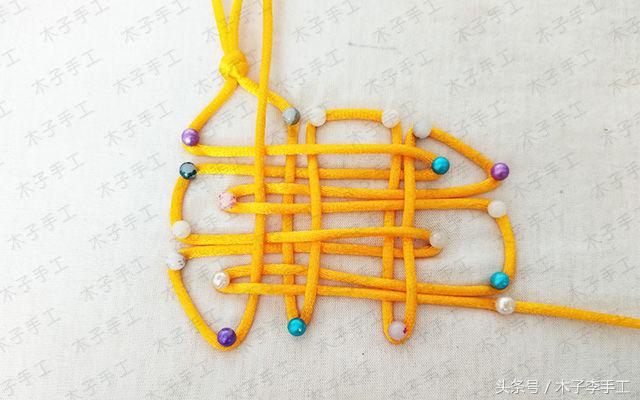 中国结小挂件简单编法,手工中国结挂饰简单又好看
