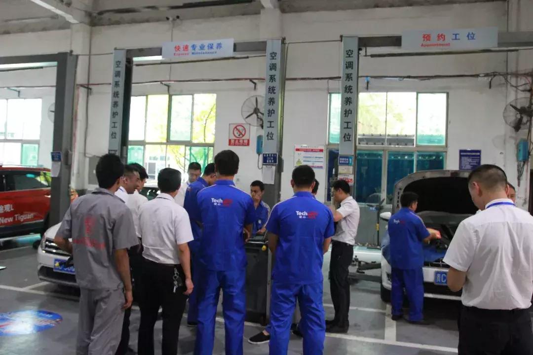 匠心挚诚工匠精神——上汽大众遵义申众集团举行售后技能竞技大赛