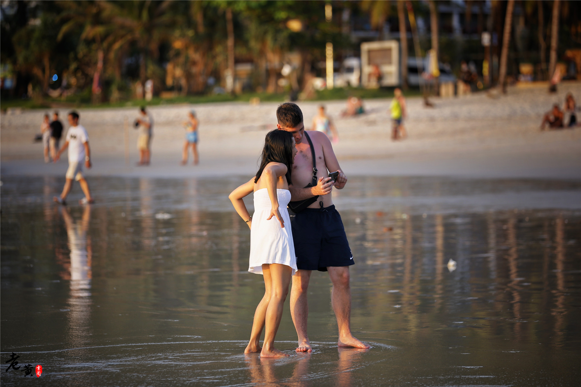 普吉岛芭东海滩是最好的吗,普吉芭东海滩全景图