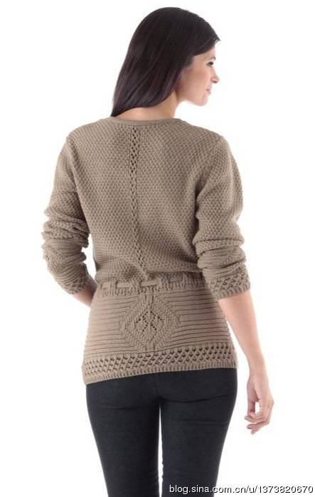 棒针孔雀眼花样毛衣编织视频,立体树叶花棒针毛衣编织视频