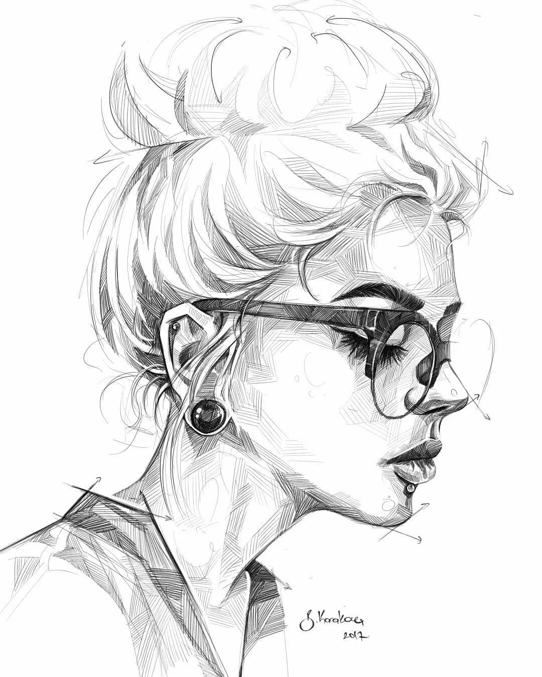 素描画常见问题,素描画小孩为什么不好画