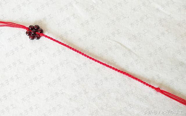 本命年红绳腰链钩法,本命年男士红绳腰链怎么编
