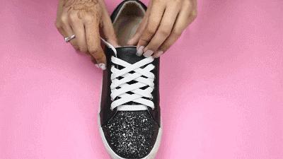 鞋带怎样穿才显你洋气大方呢,鞋带太长了怎么系好看又好穿脱