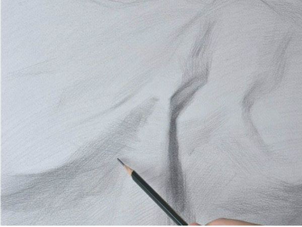 最简单的素描衬布画法,画好素描教程