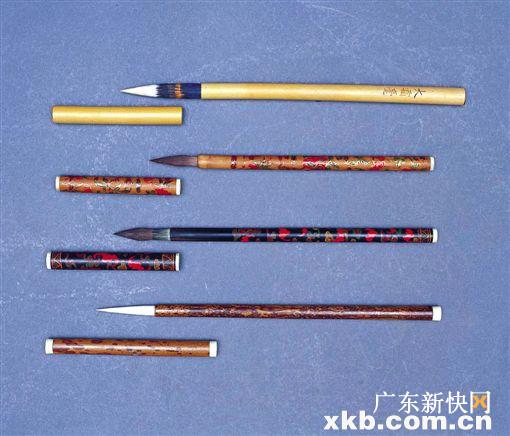毛笔的笔杆材质,毛笔材质与笔锋
