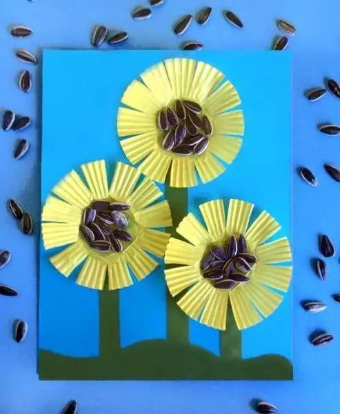 手工花朵制作方法简单幼儿园,花朵收纳盒手工皱纹纸幼儿园